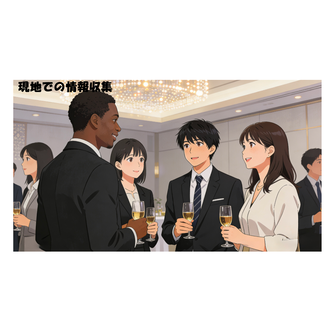 現地での情報収集